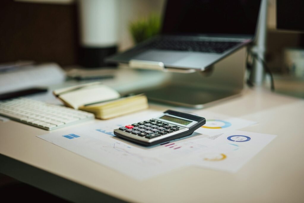 A calculator on top of documents